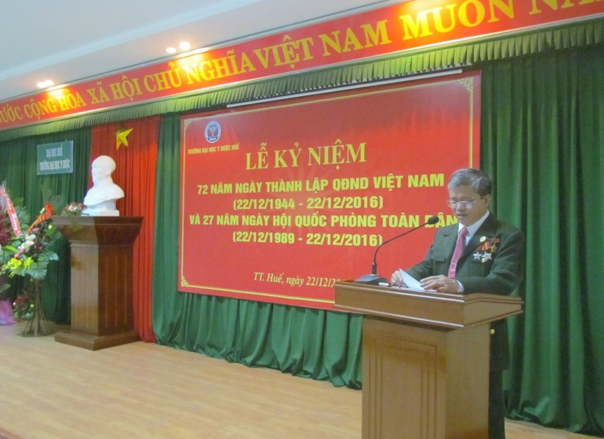 Lễ Kỷ niệm 72 năm ngày thành lập Quân đội nhân dân Việt Nam và 27 năm ngày hội Quốc phòng toàn dân