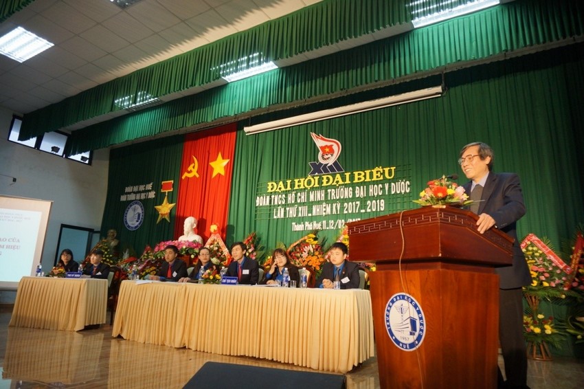 Đại hội đại biểu Đoàn TNCS Hồ Chí Minh Trường Đại học Y Dược lần thứ XIII, nhiệm kỳ 2017-2019