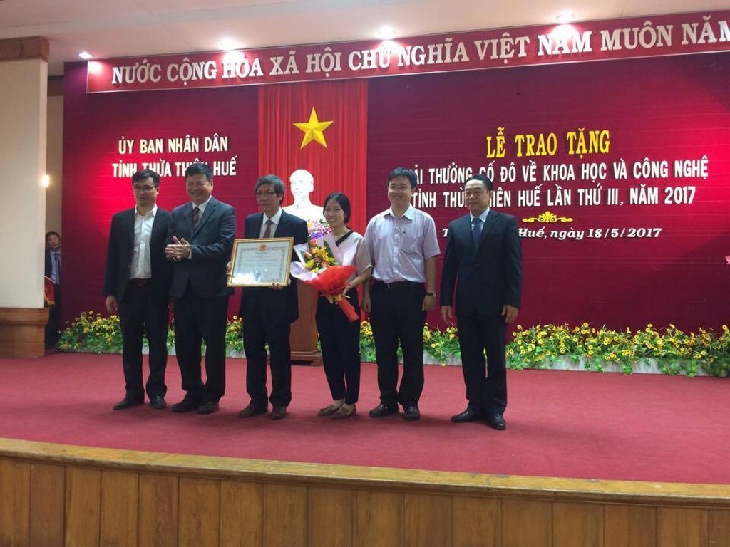 Giải thưởng Cố đô về Khoa học Công nghệ lần III năm 2017