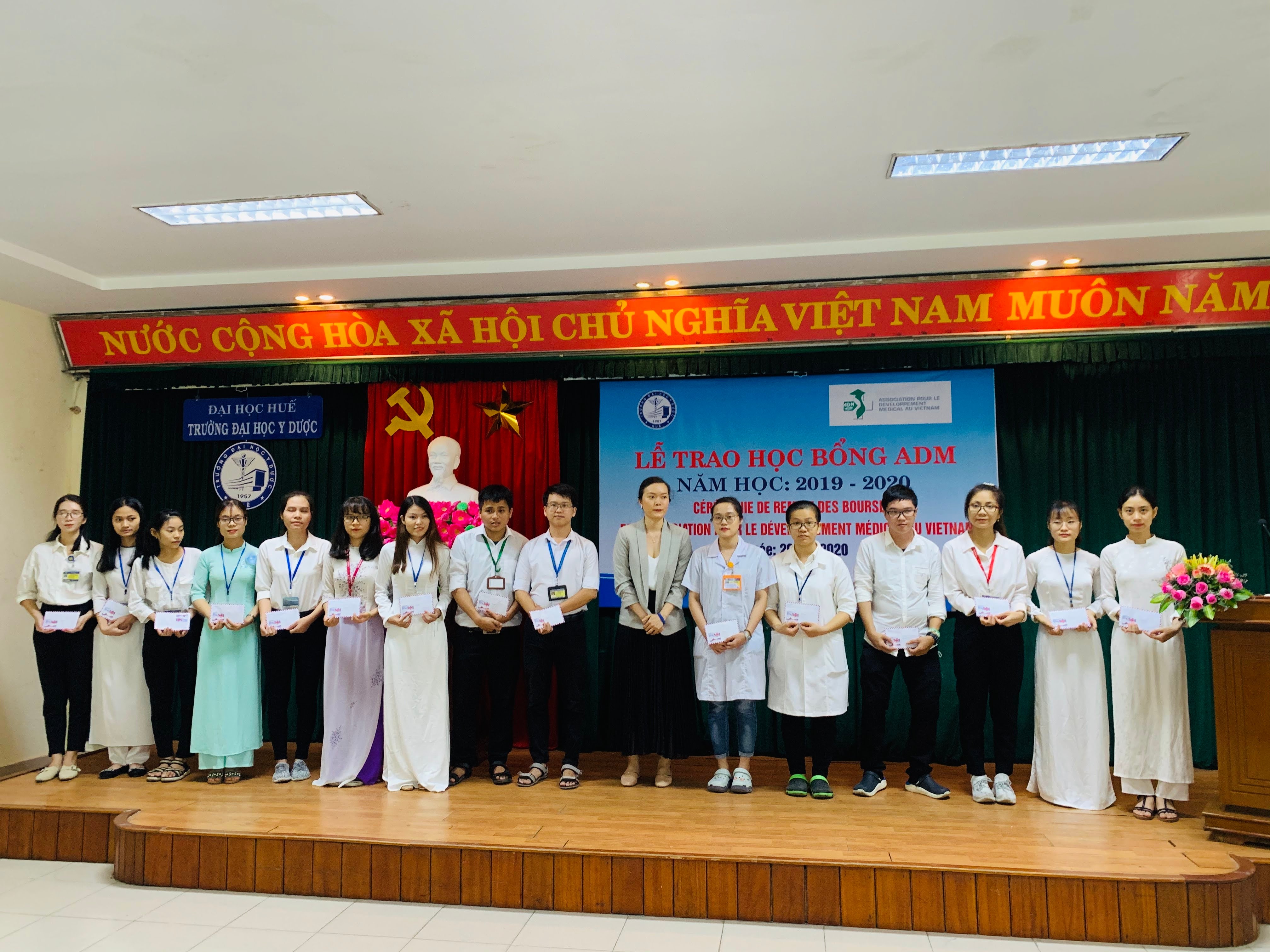 45 sinh viên được nhận học bổng ADM năm học 2019-2020