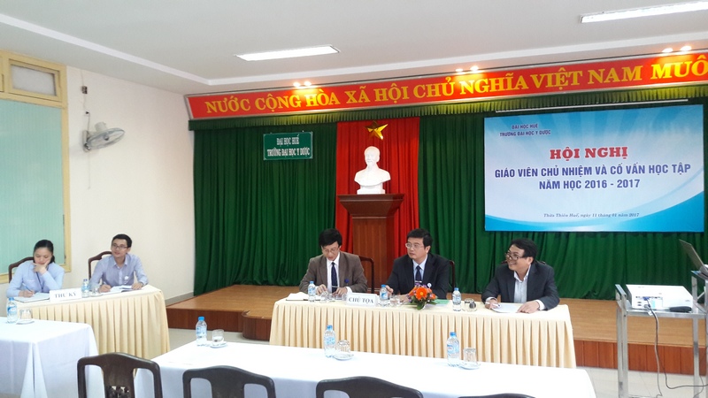 Hội nghị Giáo viên Chủ nhiệm, Cố vấn Học tập năm học 2016-2017