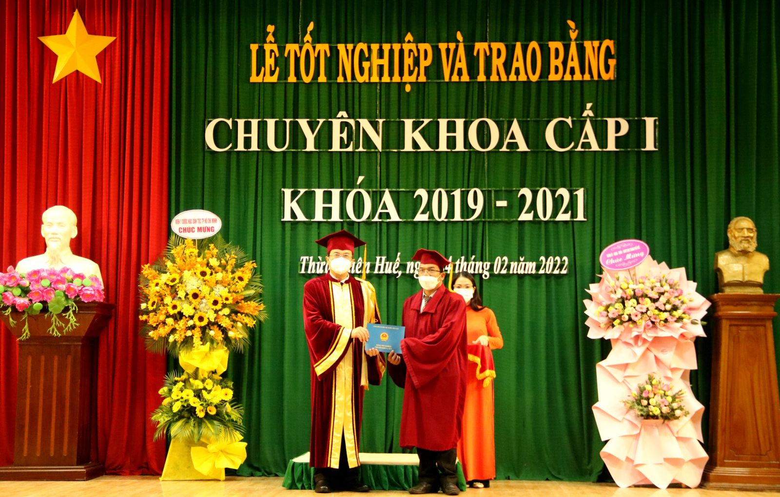 Lễ Tốt nghiệp và trao bằng Chuyên khoa cấp I khóa 2019 - 2021