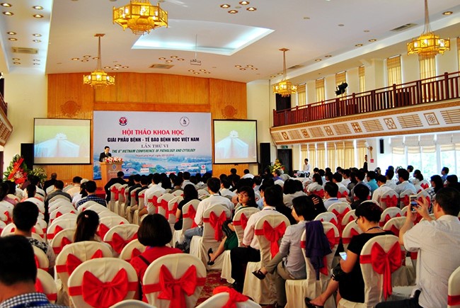 Hội thảo Khoa học Giải phẫu bệnh -  Tế bào bệnh học Việt Nam lần thứ 6 diễn ra với đông đảo đại biểu, các báo cáo viên trong nước và quốc tế